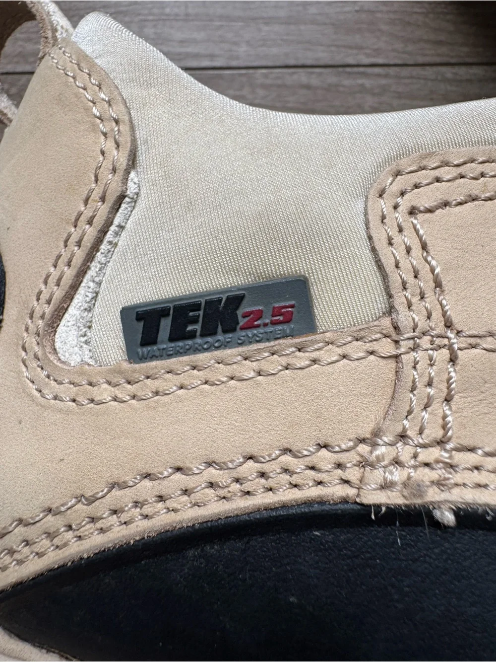 L.L.Bean Tek 2.5 Waterproof Slip On Duck Boots Women’s 9.5 Tan Black Winter Shoe
